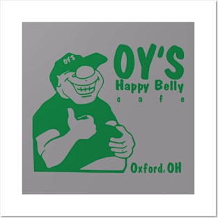 Oy's Happy Belly Cafe Posters and Art